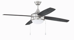 Phaze 4 52"Ceiling Fan Brushed Polished Nickel best electric fans for daily use