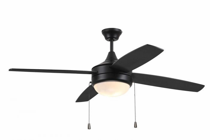 Phaze Energy Star 4 52"Ceiling Fan Flat Black
