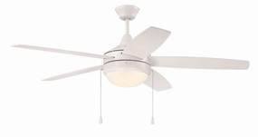 Phaze Energy Star 5 52"Ceiling Fan White high-speed electric fans for better airflow