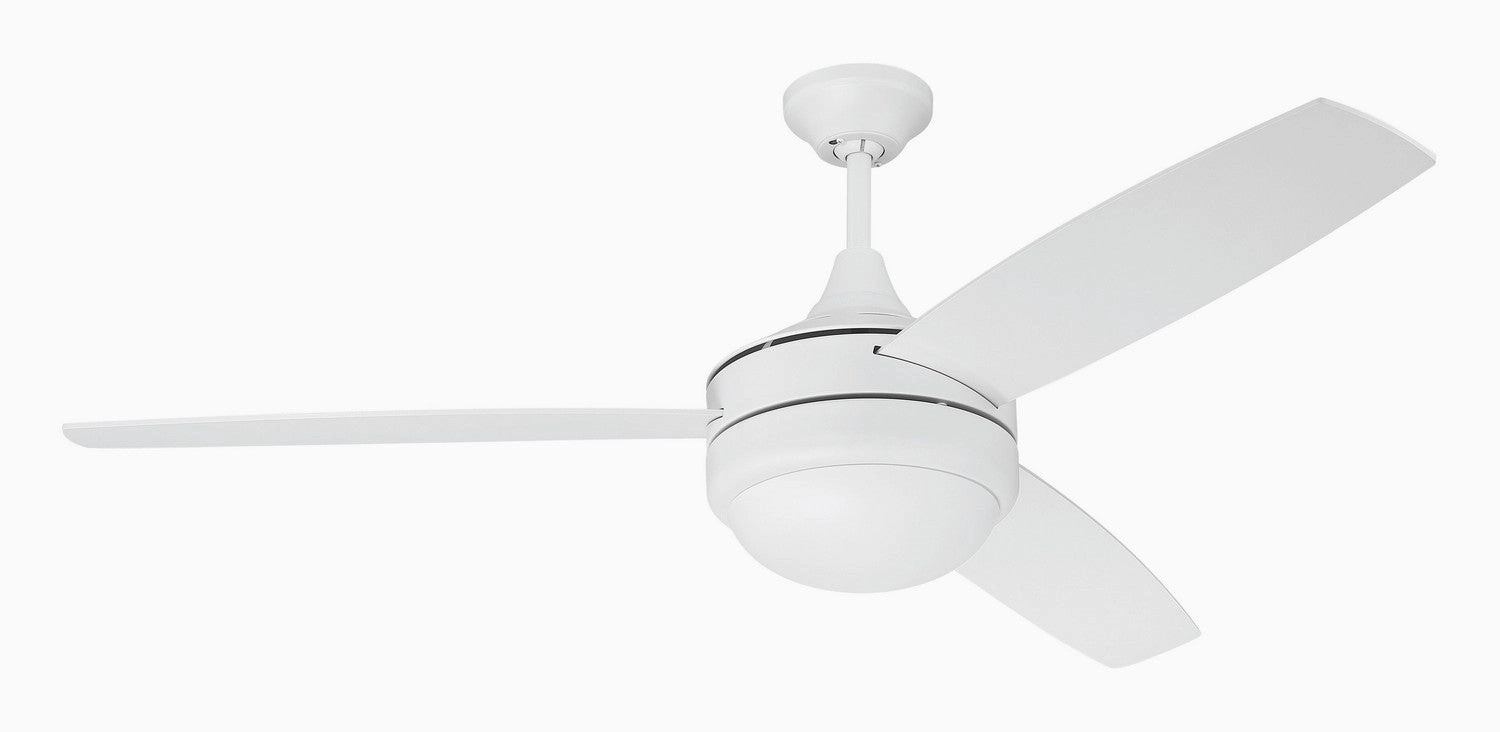 Phaze II 3-Blade 52"Ceiling Fan White oscillating medium fans with strong airflow