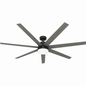 Phenomenon 70"Ceiling Fan Matte Black lightweight fans for moving around easily