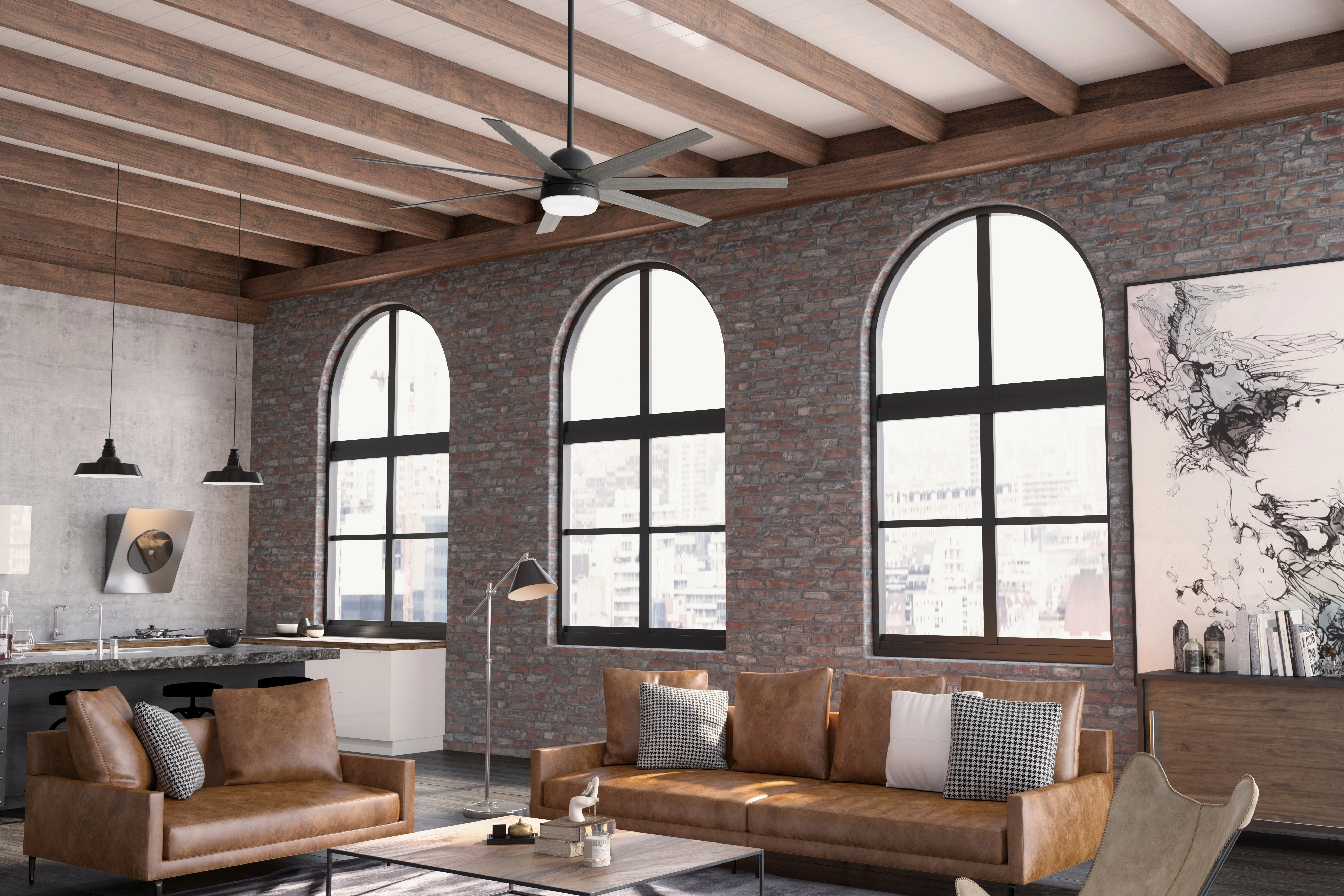Phenomenon 70"Ceiling Fan Matte Black