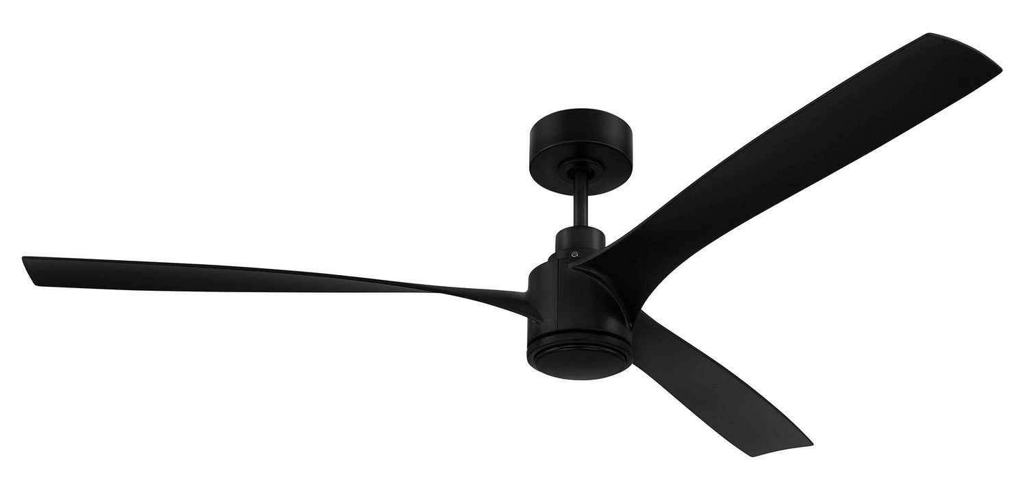 Phoebe Indoor/Outdoor 60"Ceiling Fan Flat Black