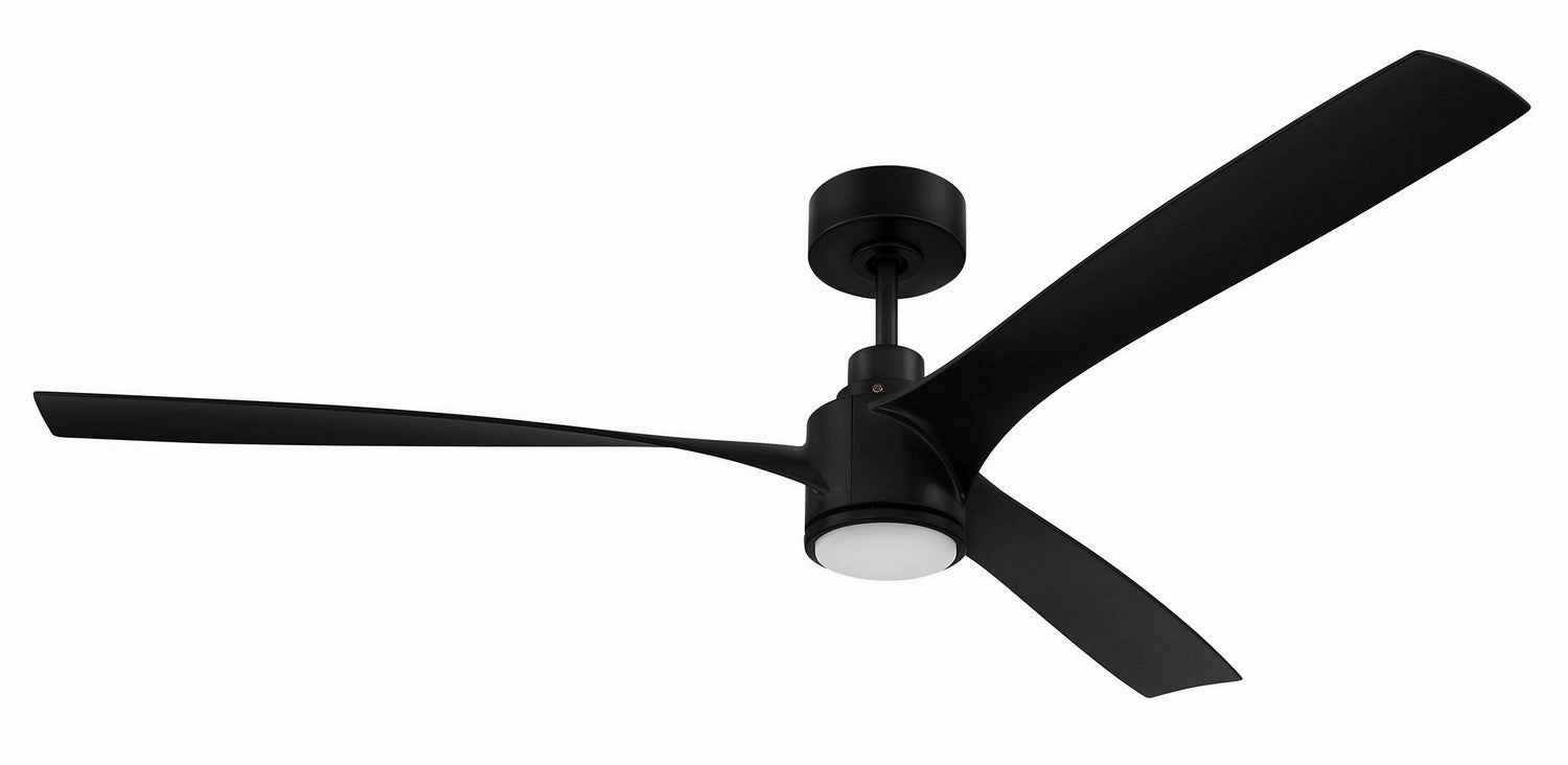 Phoebe Indoor/Outdoor 60"Ceiling Fan Flat Black