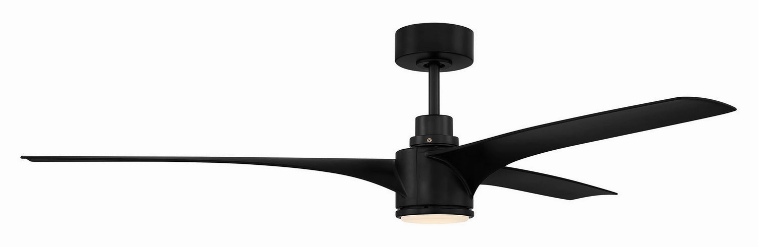 Phoebe Indoor/Outdoor 60"Ceiling Fan Flat Black