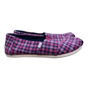 Pink Shoes Flats By Toms, Size: 9 toms