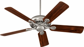 Pinnacle 52"Ceiling Fan Satin Nickel cool breeze fans for quiet operation