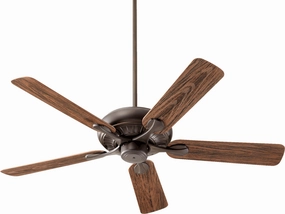 Pinnacle Patio 52"Patio Fan Oiled Bronze weatherproof fans for outdoor environments