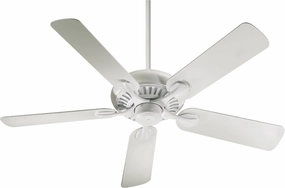 Pinnacle Patio 52"Patio Fan Studio White weatherproof fans for outdoor environments