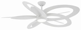 Pinup 60"Ceiling Fan Flat White best electric fans for daily use