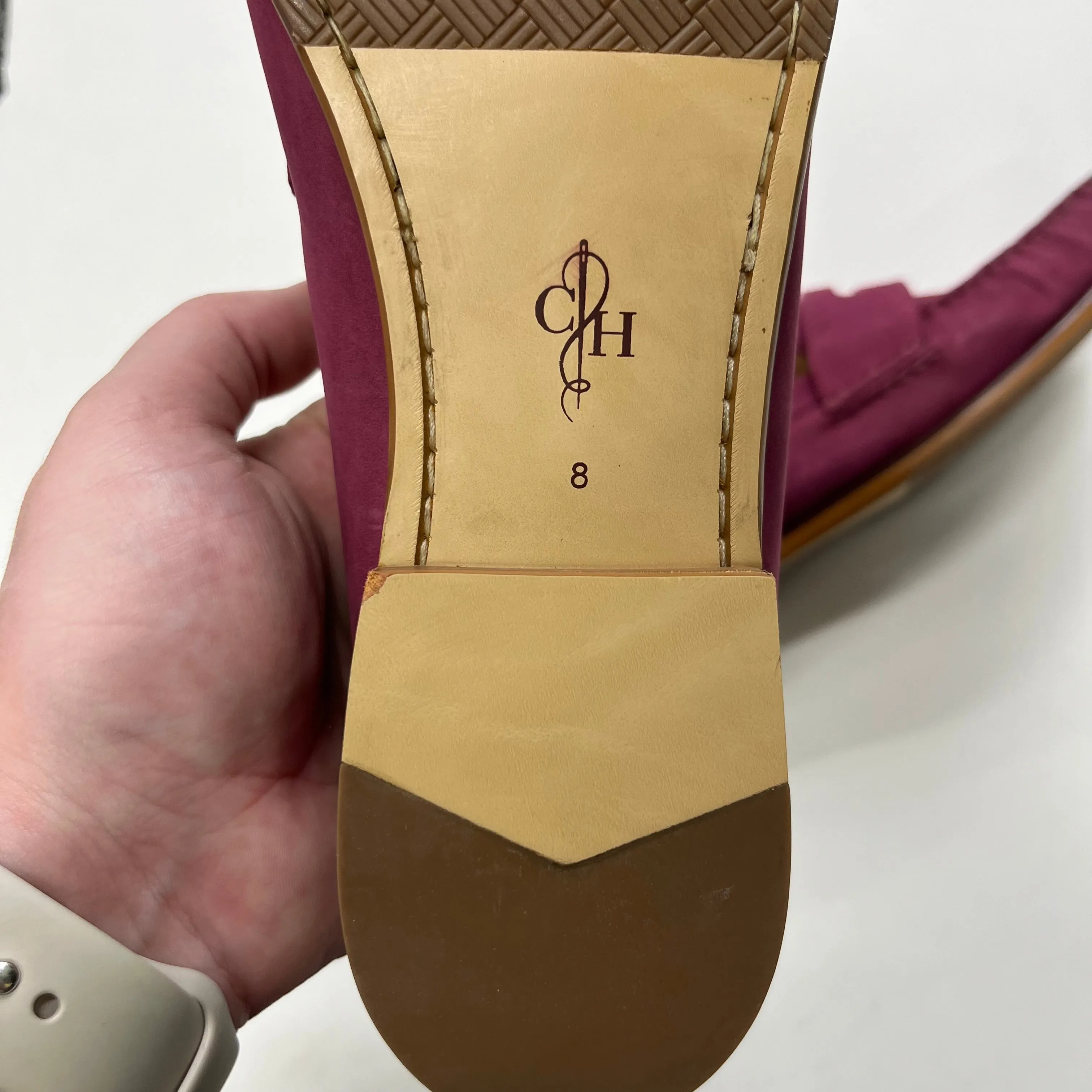 Plum Shoes Flats Loafer Oxford Cole-haan, Size 8 cole haan