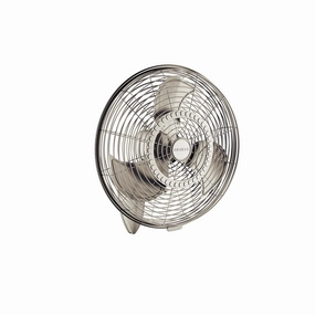 Pola 24"Wall Fan Brushed Nickel quiet small fans for desk or nightstand