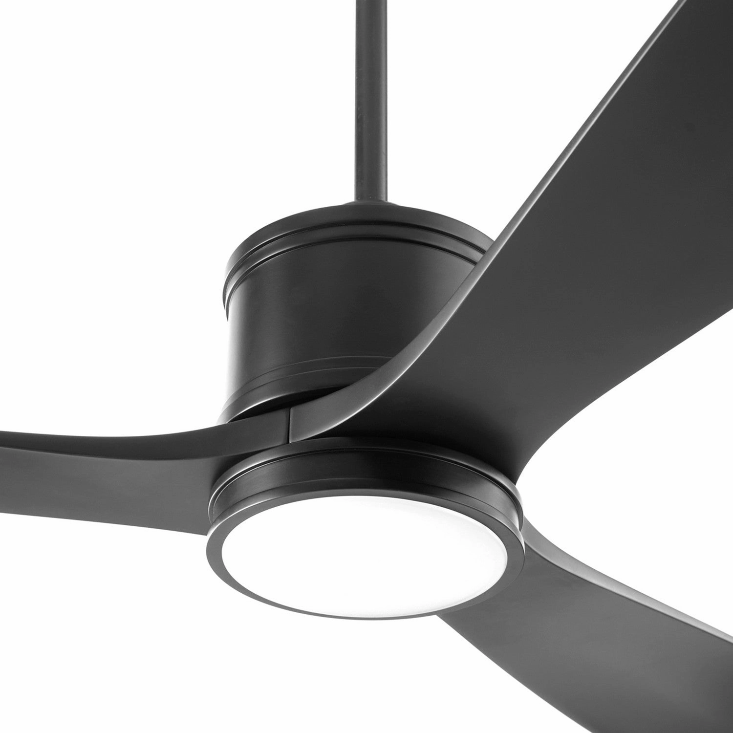 Portland 58" Patio Fan Matte Black