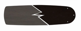 Premier Series 56" Blades Flat Black/Black Walnut mini handheld fan for personal travel use