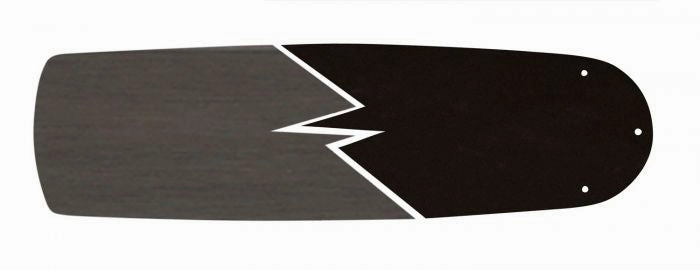 Premier Series 56" Blades Flat Black/Black Walnut mini handheld fan for personal travel use