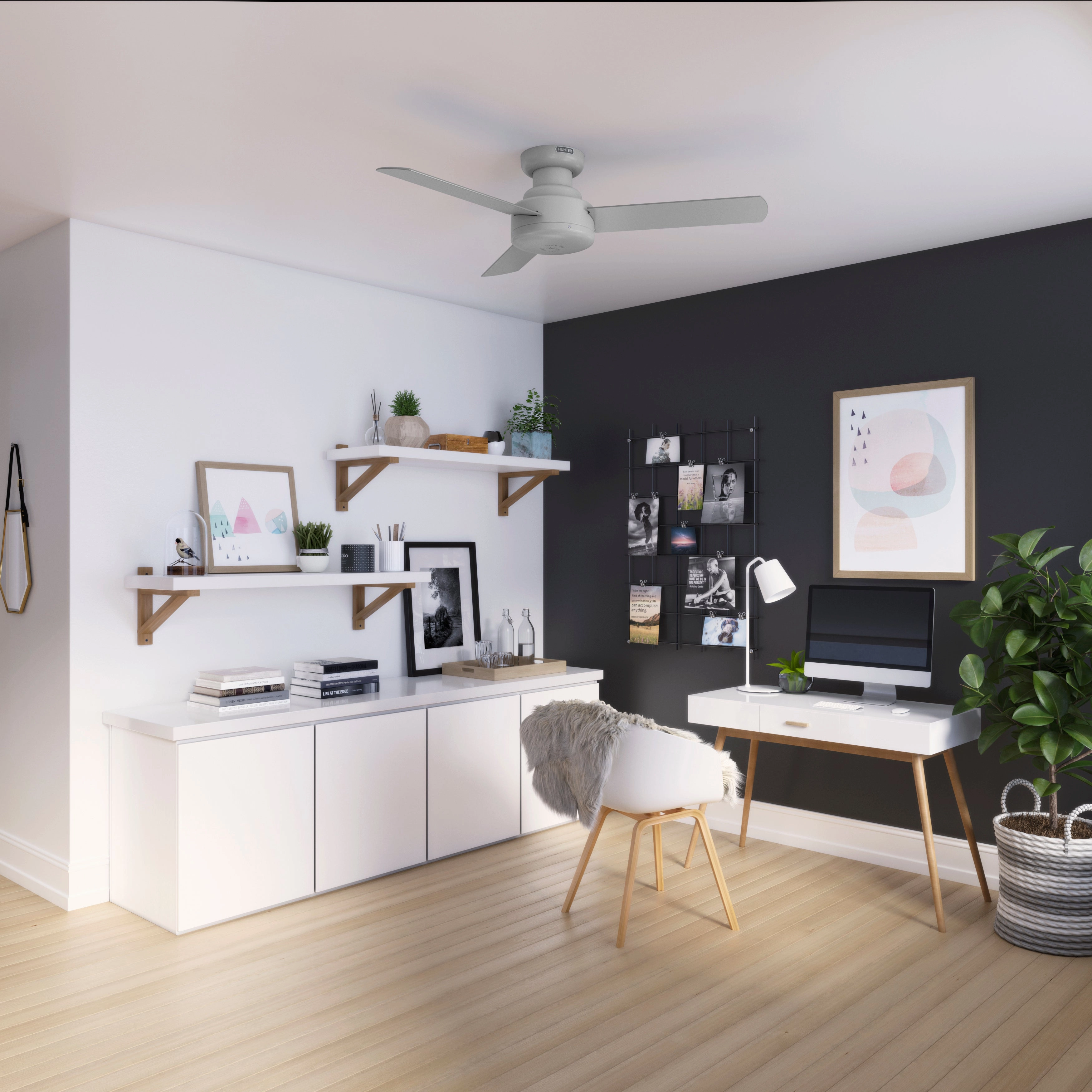Presto 44"Ceiling Fan Dove Grey
