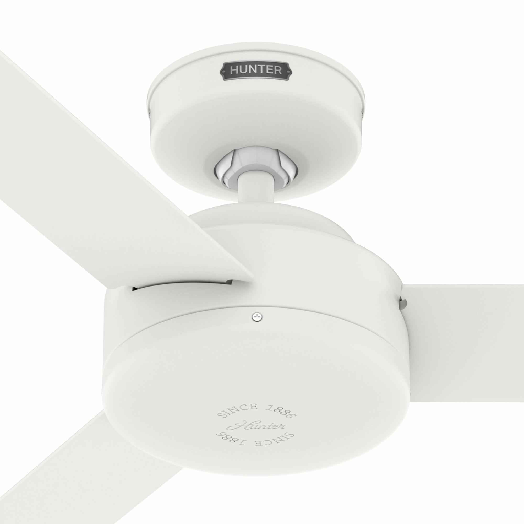 Presto 44"Ceiling Fan Matte White