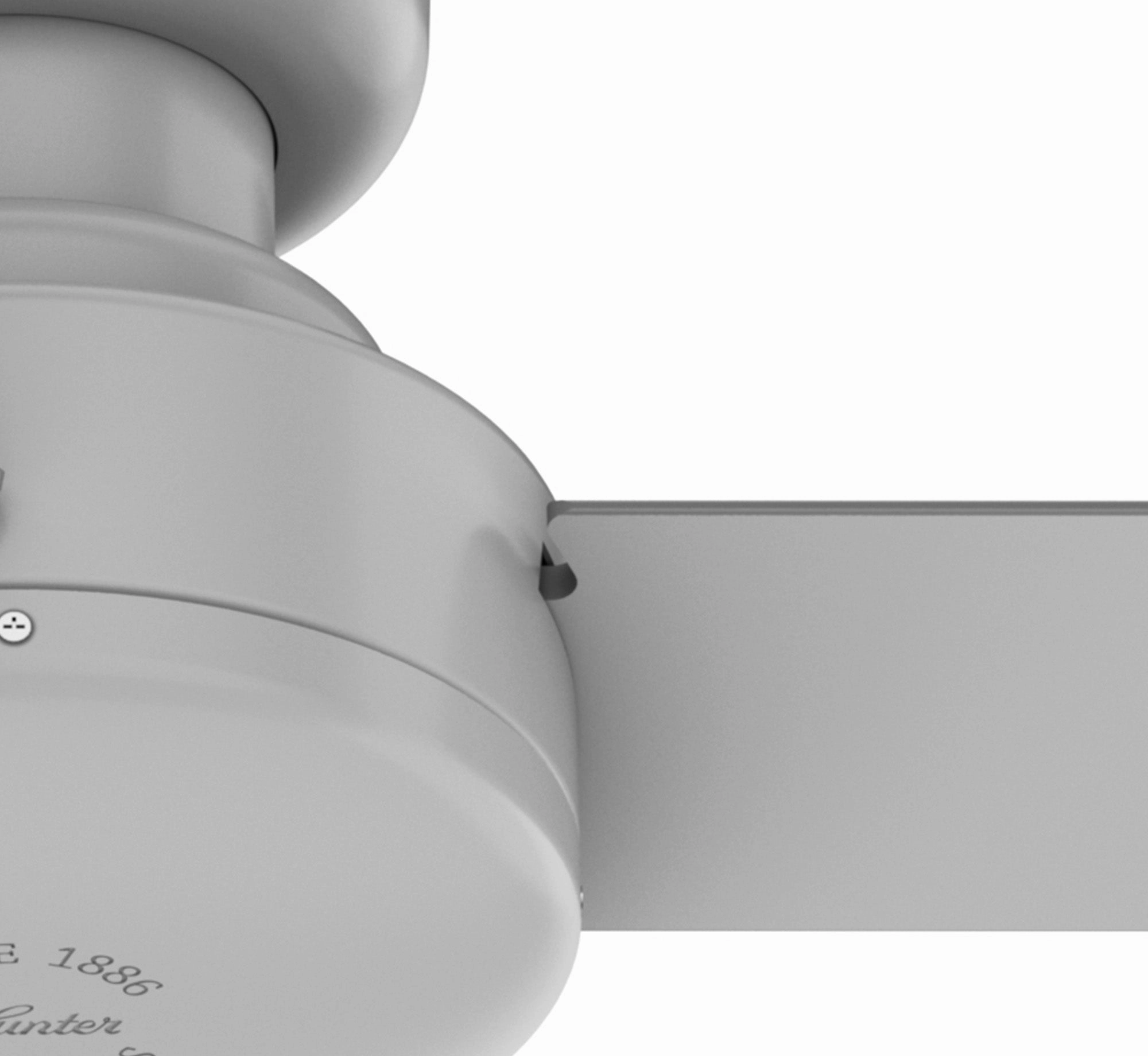 Presto 52"Ceiling Fan Dove Grey