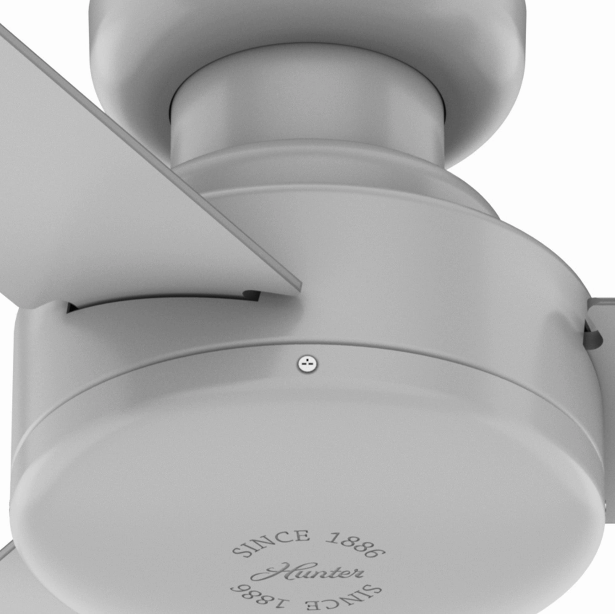 Presto 52"Ceiling Fan Dove Grey