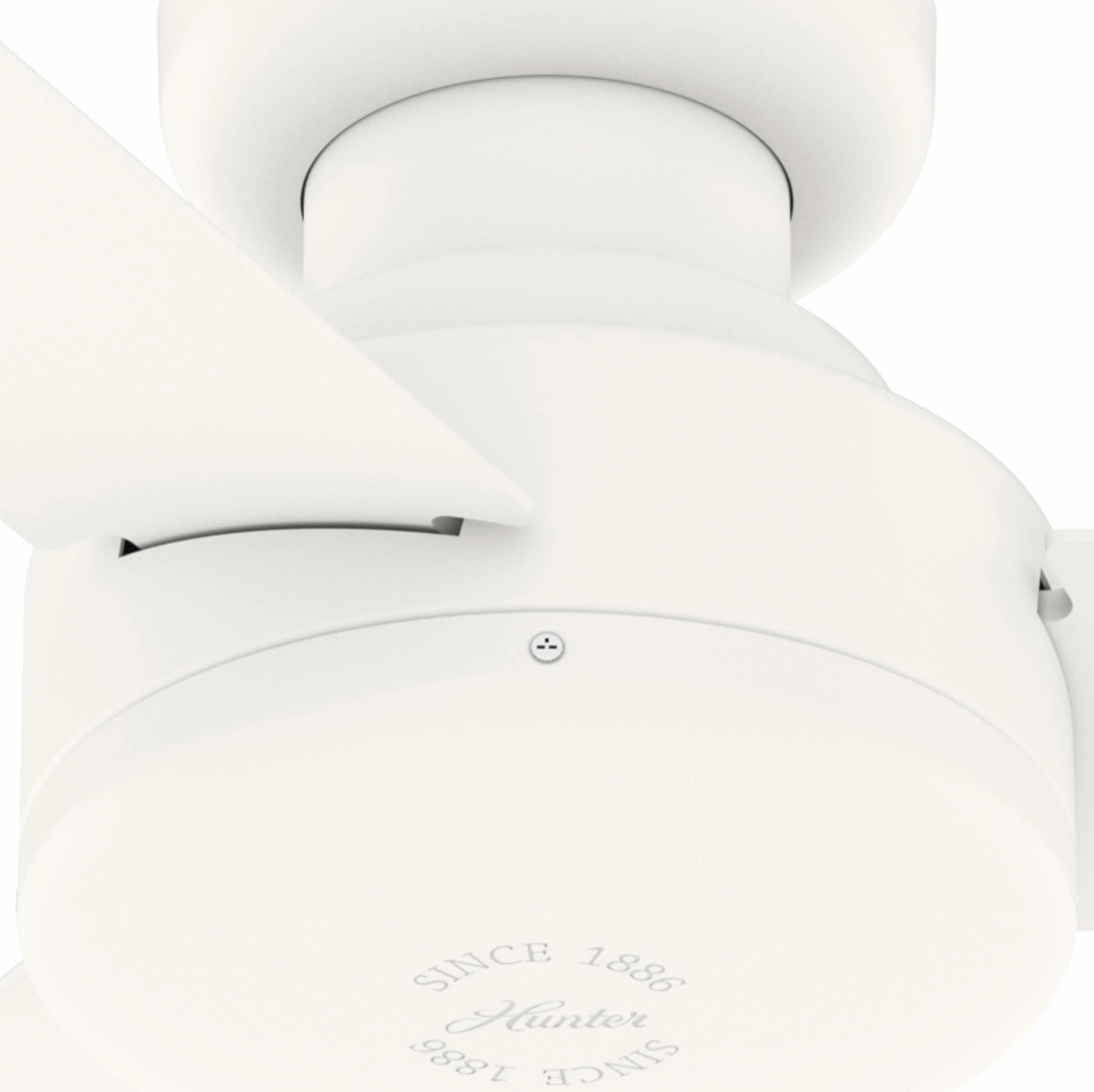 Presto 52"Ceiling Fan Matte White