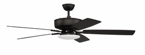 Pro Plus 112 52"Ceiling Fan Flat Black durable fans for long-lasting performance