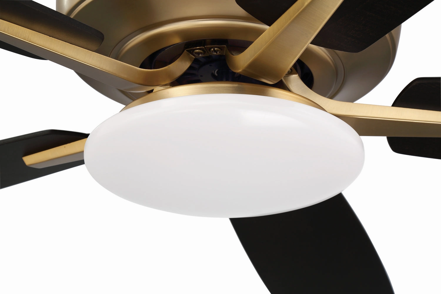 Pro Plus 112 52"Ceiling Fan Satin Brass