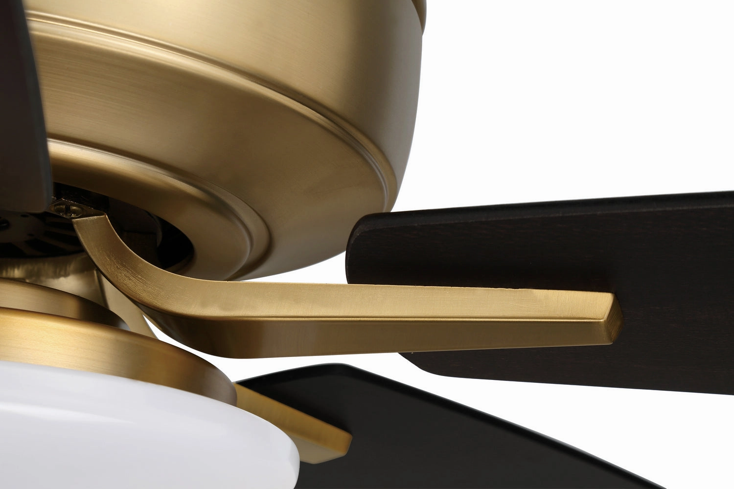 Pro Plus 112 52"Ceiling Fan Satin Brass