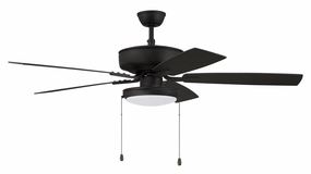 Pro Plus 119 52"Ceiling Fan Espresso lightweight fans for moving around easily
