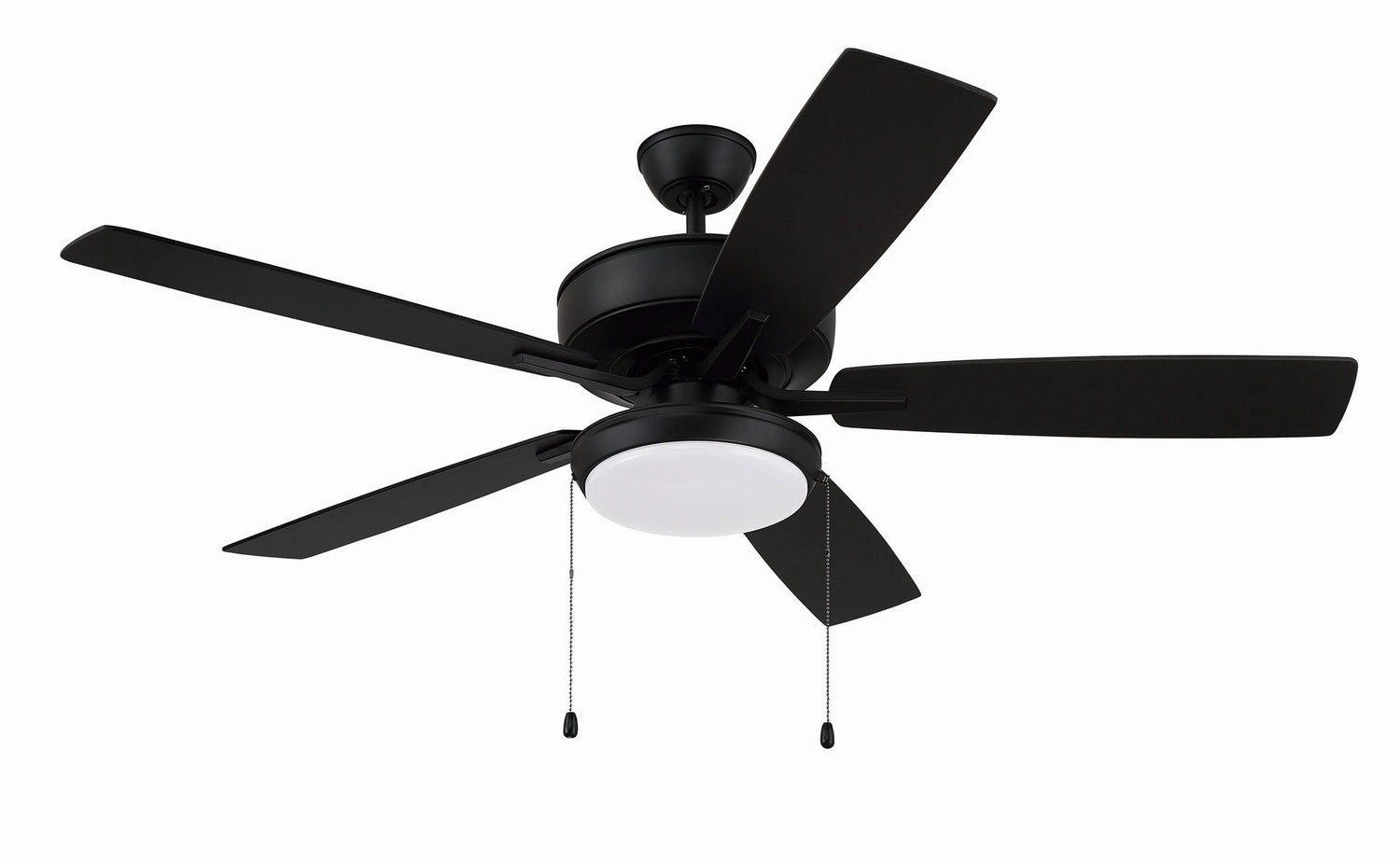 Pro Plus 119 52" Ceiling Fan in Flat Black