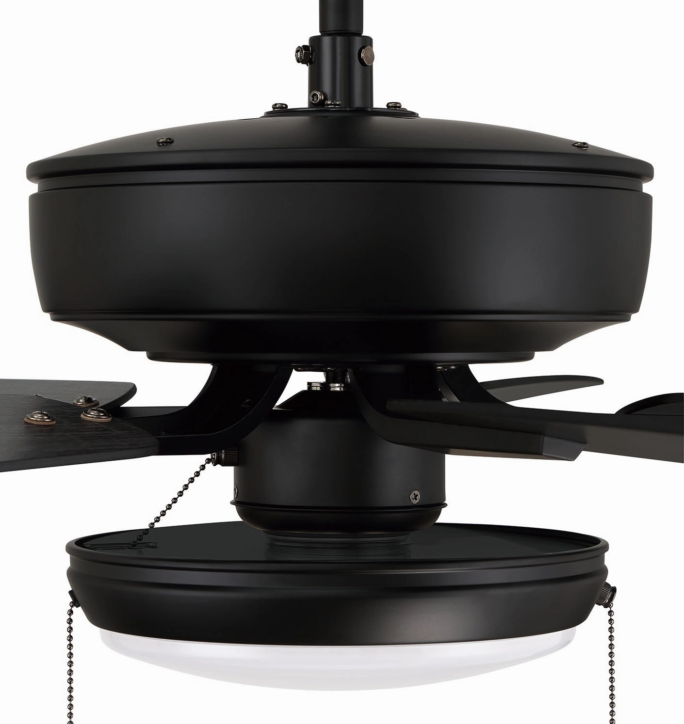 Pro Plus 119 52" Ceiling Fan in Flat Black