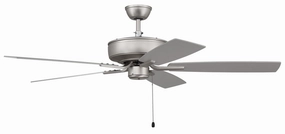 Pro Plus 52 Fan 52"Ceiling Fan Brushed Nickel home fans with built-in timer settings