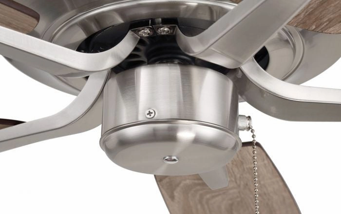 Pro Plus 52 Fan 52"Ceiling Fan Brushed Polished Nickel