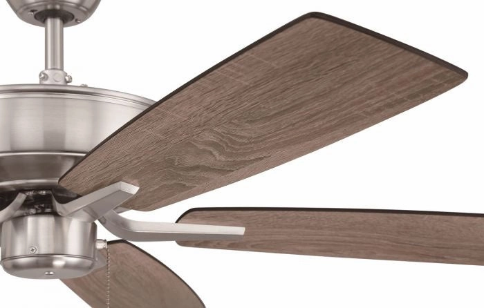 Pro Plus 52 Fan 52"Ceiling Fan Brushed Polished Nickel