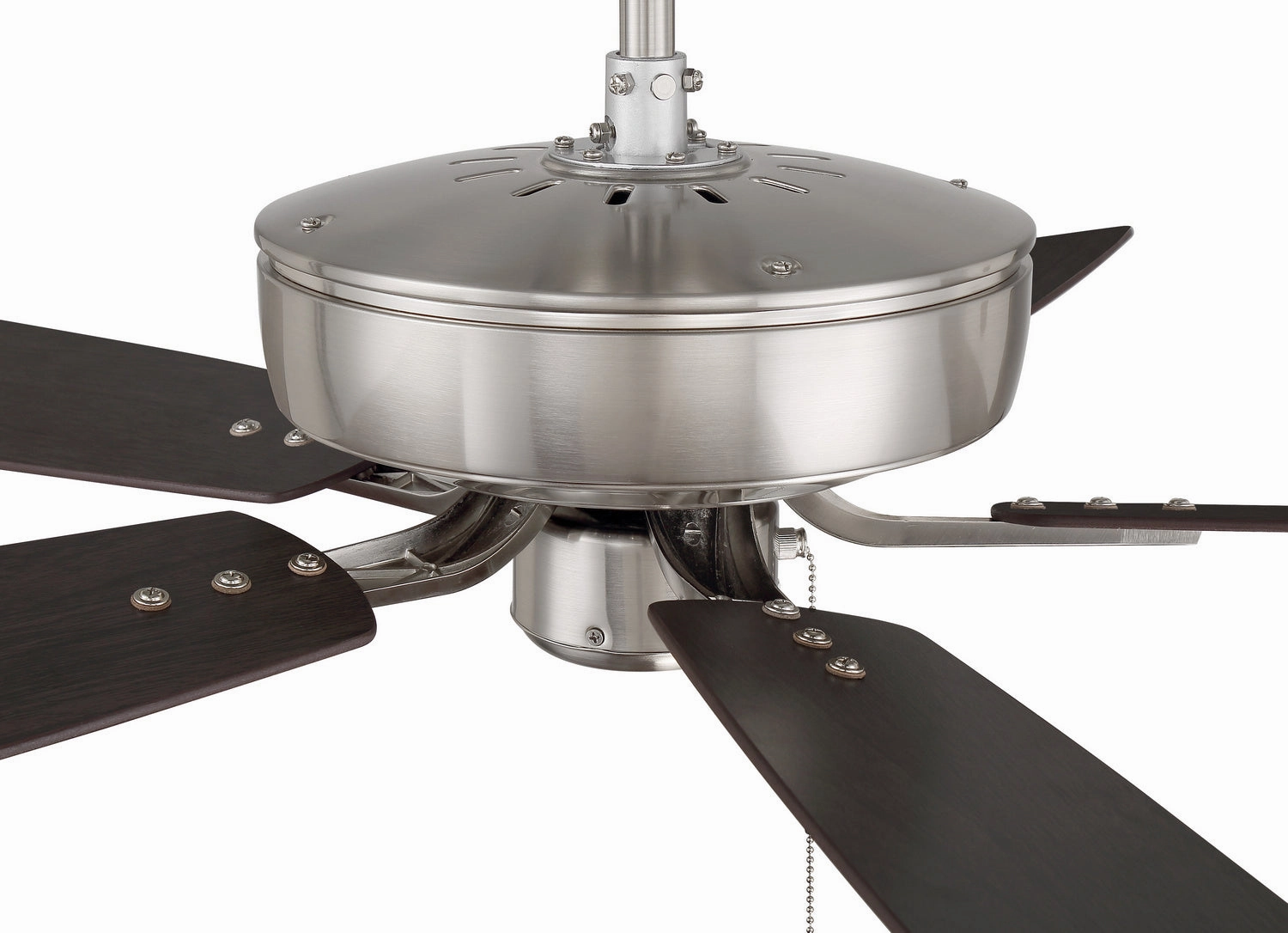 Pro Plus 52 Fan 52"Ceiling Fan Brushed Polished Nickel