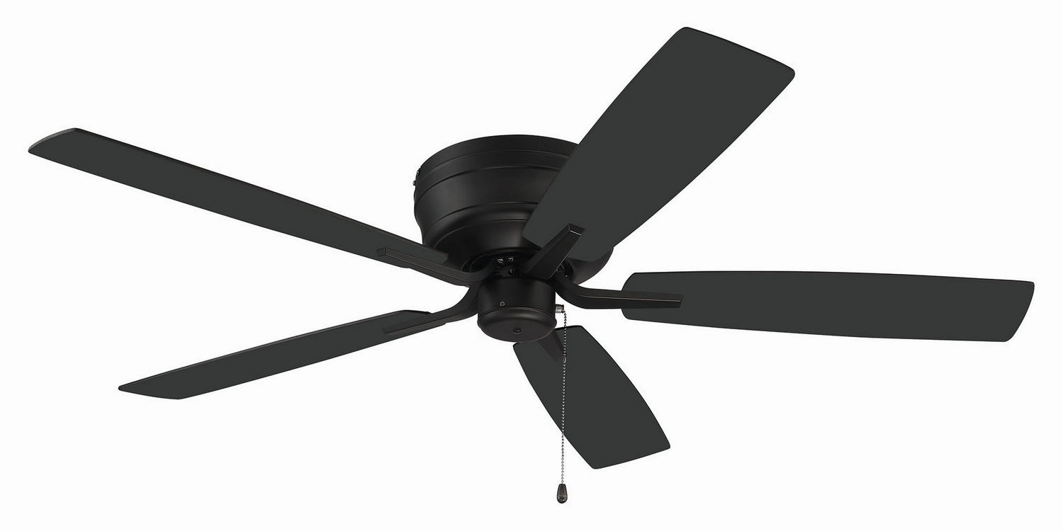 Pro Plus Hugger 52 52"Ceiling Fan Flat Black