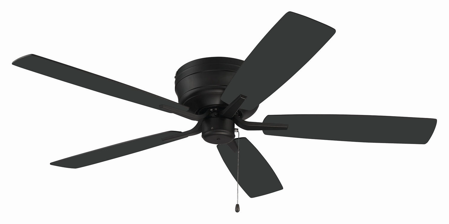 Pro Plus Hugger 52 52"Ceiling Fan Flat Black