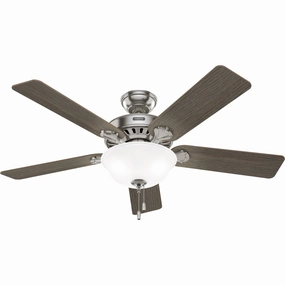 Pro's Best 52"Ceiling Fan Brushed Nickel reliable fans for apartment and office