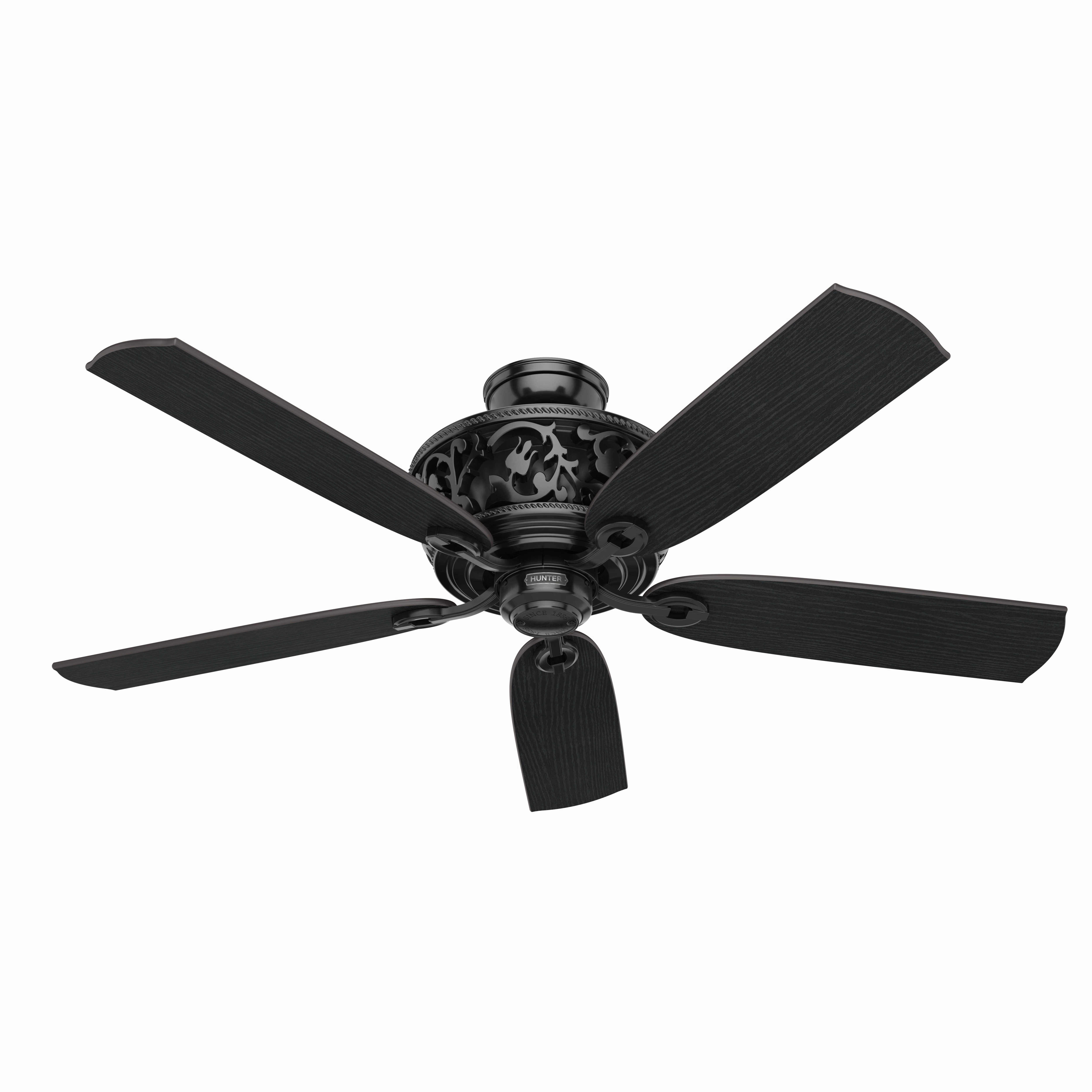Promenade 54"Ceiling Fan Gloss Black