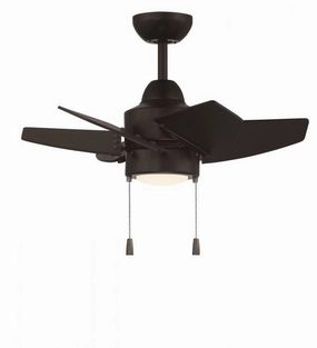 Propel II Indoor/Outdoor 24"Ceiling Fan Flat Black best small fans for home and travel