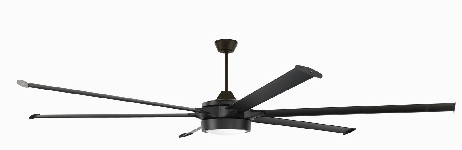 Prost 102 102"Ceiling Fan Flat Black multi-speed fans with easy controls