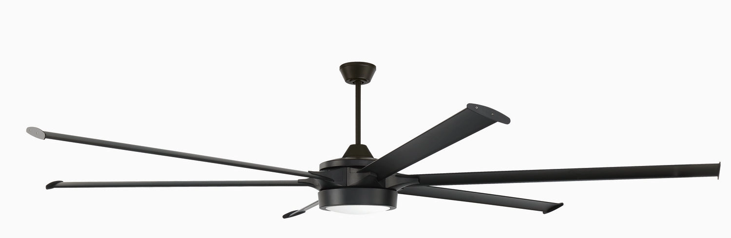 Prost 102 102"Ceiling Fan Flat Black large electric fans for spacious rooms