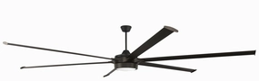 Prost 120 120"Ceiling Fan Espresso large electric fans for spacious rooms