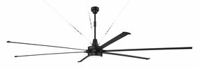 Prost 144 144"Ceiling Fan Flat Black large electric fans for spacious rooms