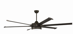 Prost 78 78"Ceiling Fan Espresso large electric fans for spacious rooms