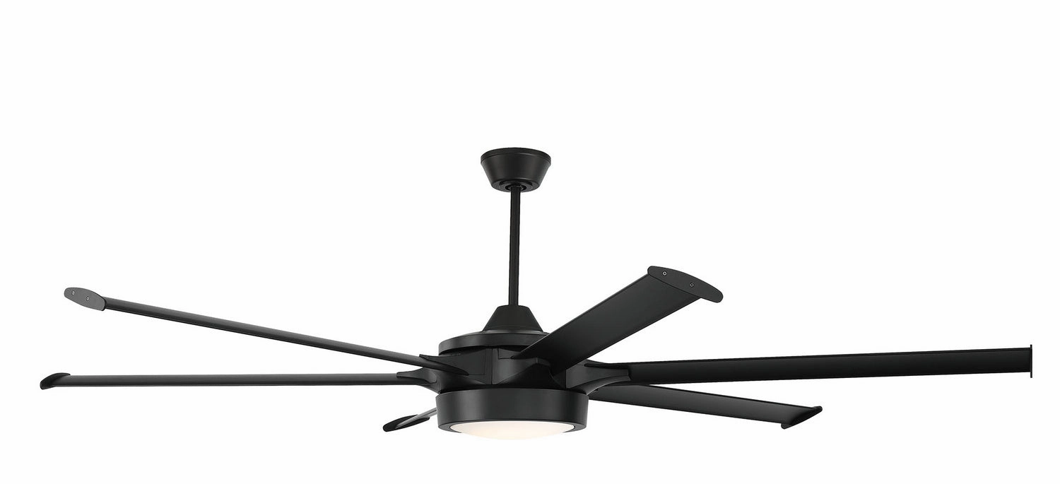 Prost 78 78"Ceiling Fan Flat Black