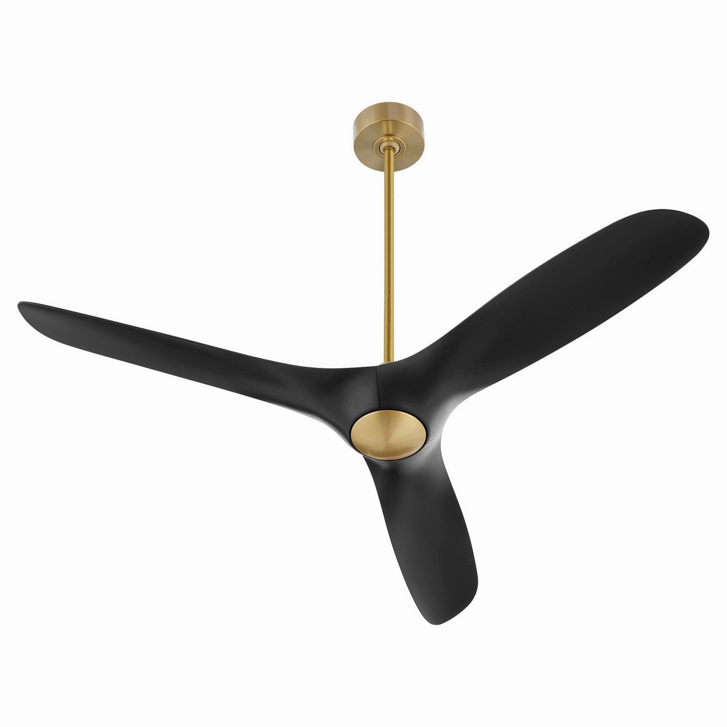 Province 56" Ceiling Fan Aged Brass / Black durable fans for long-lasting performance