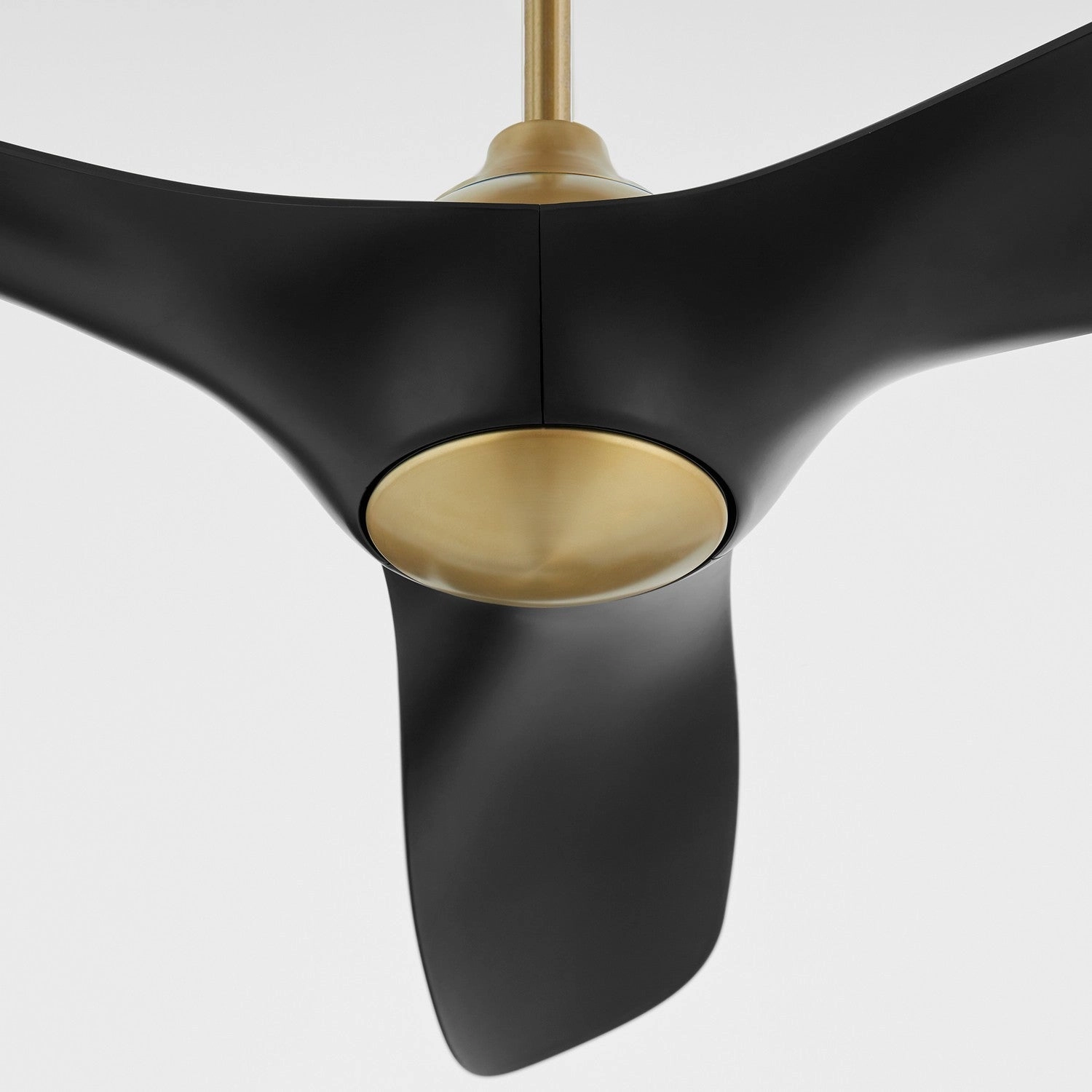 Province 56" Ceiling Fan Aged Brass / Black