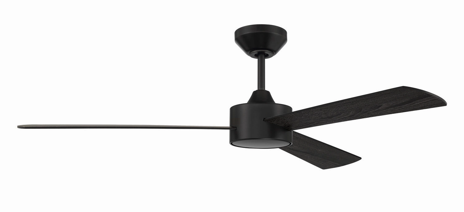 Provision Indoor/Outdoor 52"Ceiling Fan Flat Black