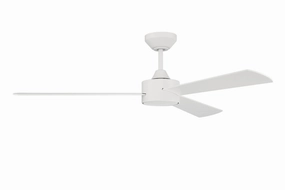 Provision Indoor/Outdoor 52"Ceiling Fan Matte White adjustable fans for targeted cooling
