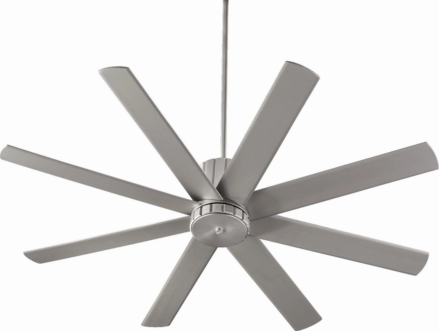 Proxima 60"Ceiling Fan Satin Nickel lightweight fans for moving around easily